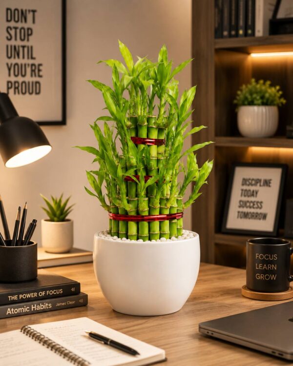 Combo-Lucky bamboo/money plant