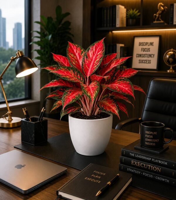 Red Aglaonema