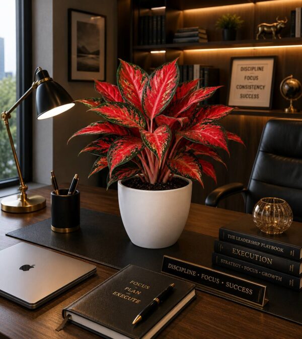 Red Aglaonema