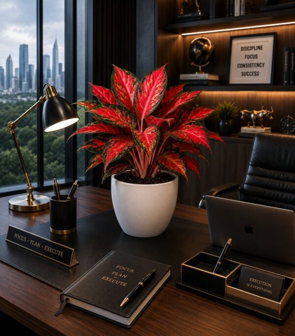 Red Aglaonema