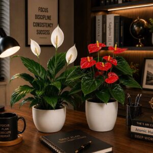 Combo-peace lily/anthurium