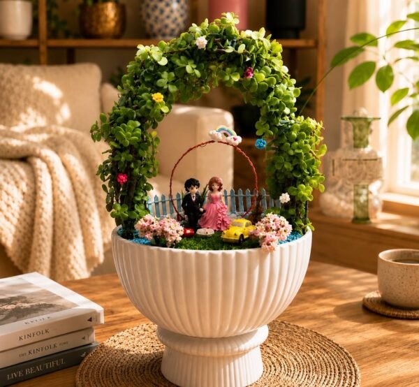 Jade bonsai plant
