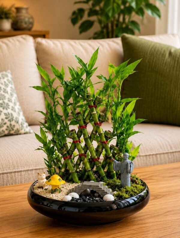 Lucky Bamboo Pyramid