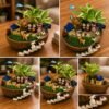Grandparents Theme Tray Garden